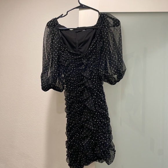 Zara Polka Dot Dress - Picture 2 of 2